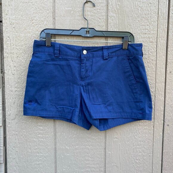 Under Armour Pants - Under Armour heat gear blue women’s size 8 shorts